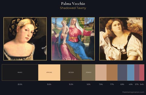 Palma Vecchio Palette 1 - Shadowed Tawny
