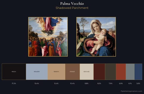 Palma Vecchio Palette 5