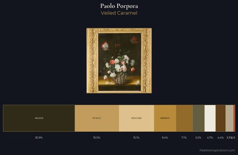 Paolo Porpora Palette 1 - Veiled Caramel