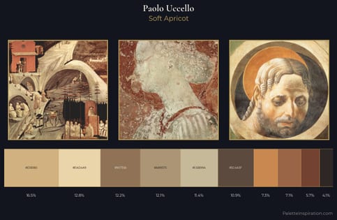 Paolo Uccello Palette 3 - Soft Apricot