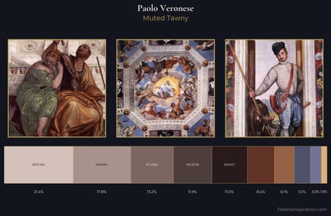 Paolo Veronese Palette 3