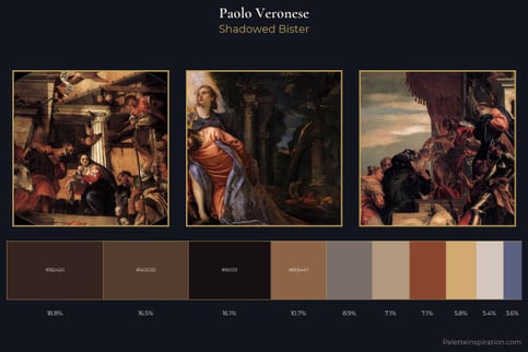 Paolo Veronese Master Palette