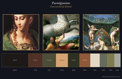 Parmigianino Palette 3