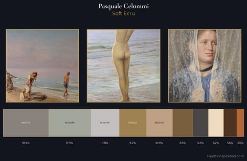 Pasquale Celommi Palette 3 - Soft Ecru