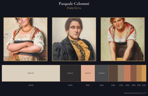 Pasquale Celommi Palette 6 - Pale Ecru