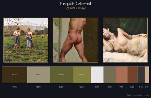 Pasquale Celommi Palette 8 - Veiled Tawny
