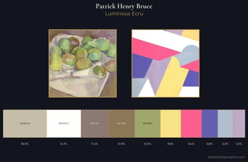 Patrick Henry Bruce Palette 1