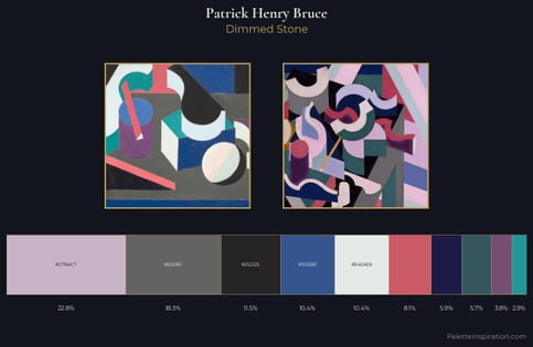 Patrick Henry Bruce Palette 3