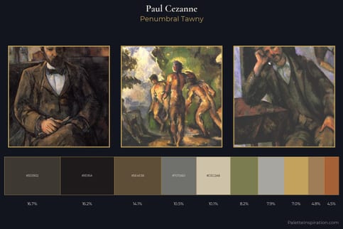 Paul Cezanne Master Palette