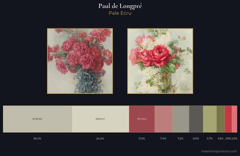 Paul de Longpré Palette 3