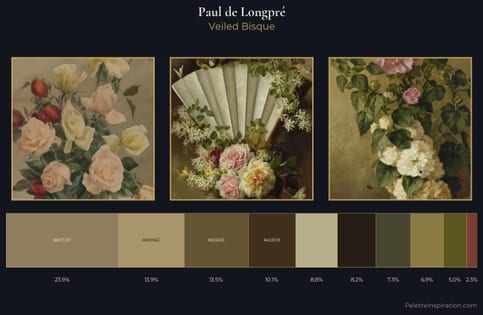Paul de Longpré Palette 4