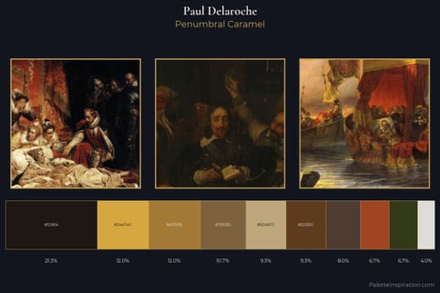 Paul Delaroche Master Palette