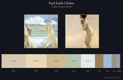 Paul Émile Chabas Palette 1