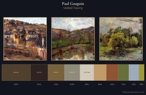 Paul Gauguin Palette 6 - Veiled Tawny