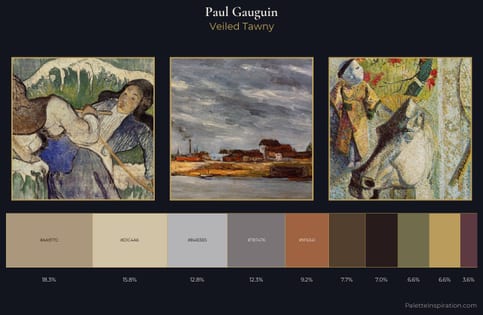 Paul Gauguin Palette 7 - Veiled Tawny