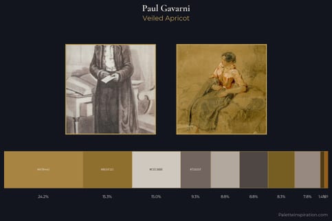 Paul Gavarni Master Palette