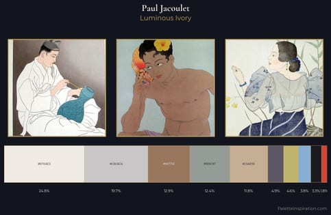 Paul Jacoulet Palette 6