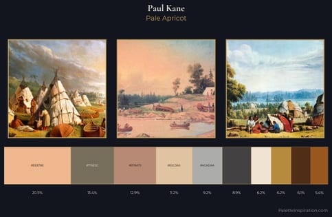Paul Kane Palette 2 - Pale Apricot