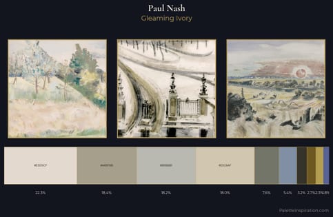 Paul Nash Palette 2