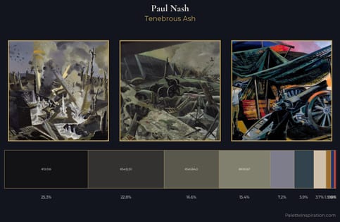 Paul Nash Palette 12