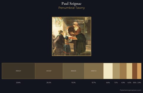 Paul Seignac Palette 1 - Penumbral Tawny
