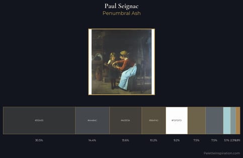Paul Seignac Palette 2 - Penumbral Ash