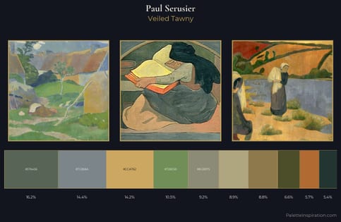 Paul Serusier Palette 2 - Veiled Tawny