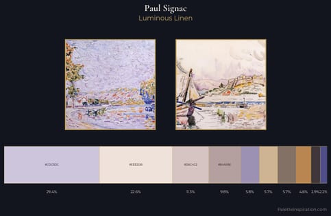 Paul Signac Palette 2