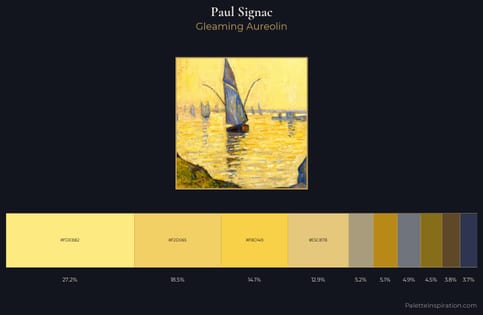 Paul Signac Palette 6