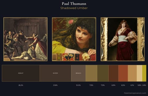 Paul Thumann Palette 3 - Shadowed Umber