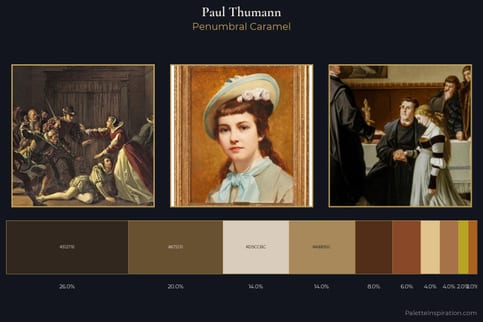 Paul Thumann Master Palette - Penumbral Caramel