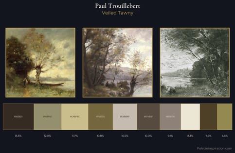 Paul Trouillebert Palette 1 - Veiled Tawny