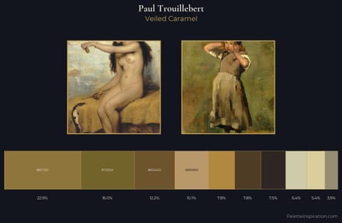 Paul Trouillebert Palette 2 - Veiled Caramel