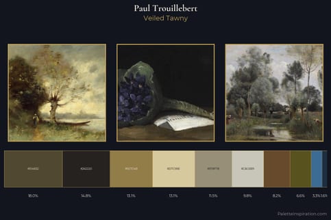 Paul Trouillebert Master Palette - Veiled Tawny
