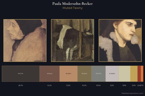 Paula Modersohn-Becker Master Palette