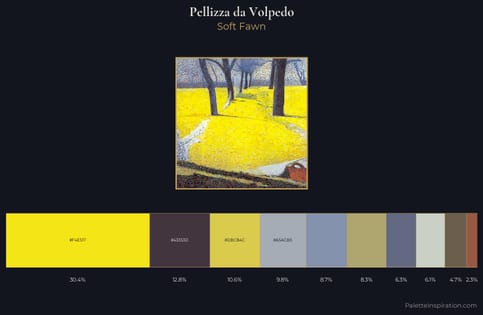 Pellizza da Volpedo Palette 1 - Soft Fawn