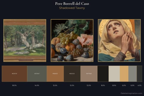 Pere Borrell del Caso Master Palette - Shadowed Tawny