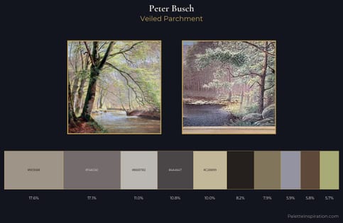 Peter Busch Palette 3 - Veiled Parchment