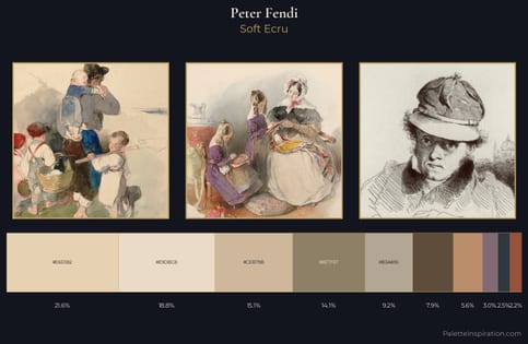Peter Fendi Palette 1 - Soft Ecru