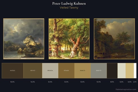 Peter Ludwig Kuhnen Master Palette - Veiled Tawny