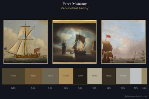 Peter Monamy Master Palette - Penumbral Tawny