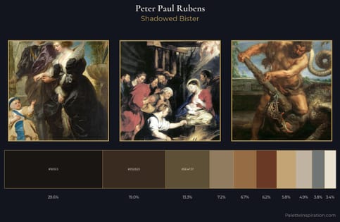 Peter Paul Rubens Palette 5