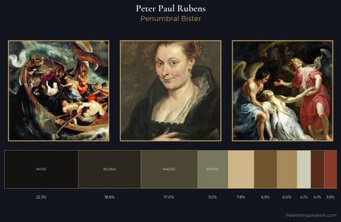 Peter Paul Rubens Palette 15 - Penumbral Bister