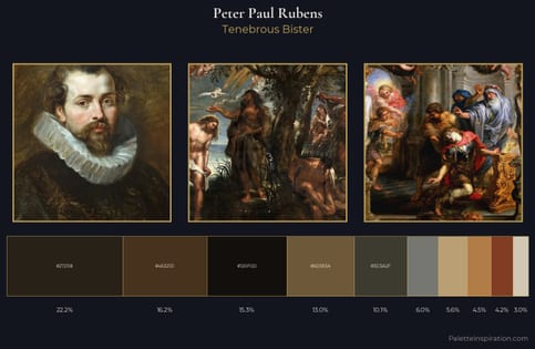 Peter Paul Rubens Palette 19