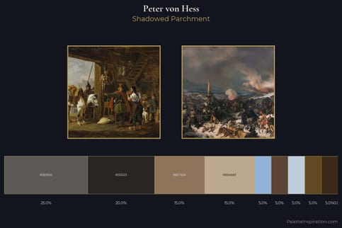 Peter von Hess Master Palette - Shadowed Parchment