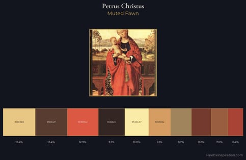 Petrus Christus Palette 1