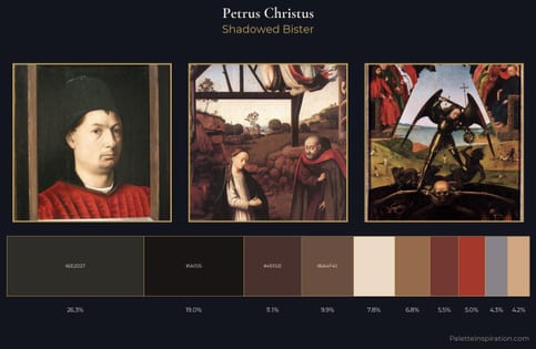 Petrus Christus Palette 5 - Shadowed Bister