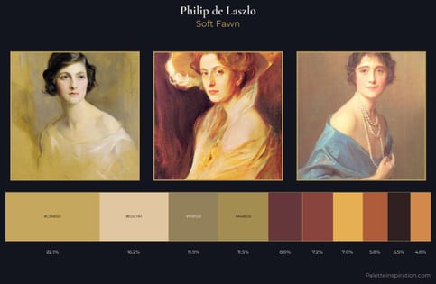 Philip de Laszlo Palette 1 - Soft Fawn