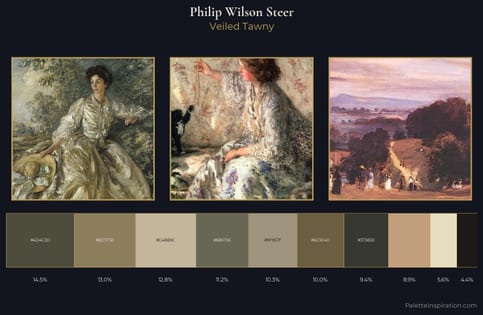 Philip Wilson Steer Palette 4 - Veiled Tawny