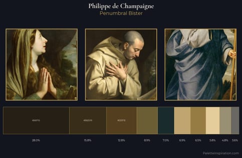 Philippe de Champaigne Palette 5 - Penumbral Bister